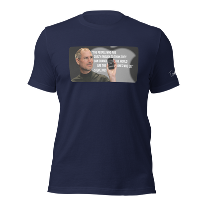 Steve Jobs "People Who Are Crazy Enough" Men's Shirt