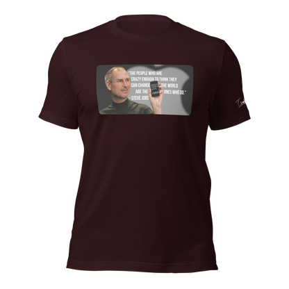 Steve Jobs "People Who Are Crazy Enough" Men's Shirt